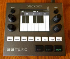 1010Music Blackbox Compact Sampling Sequencer Studio MIDI-512GB SD-Great cond. 