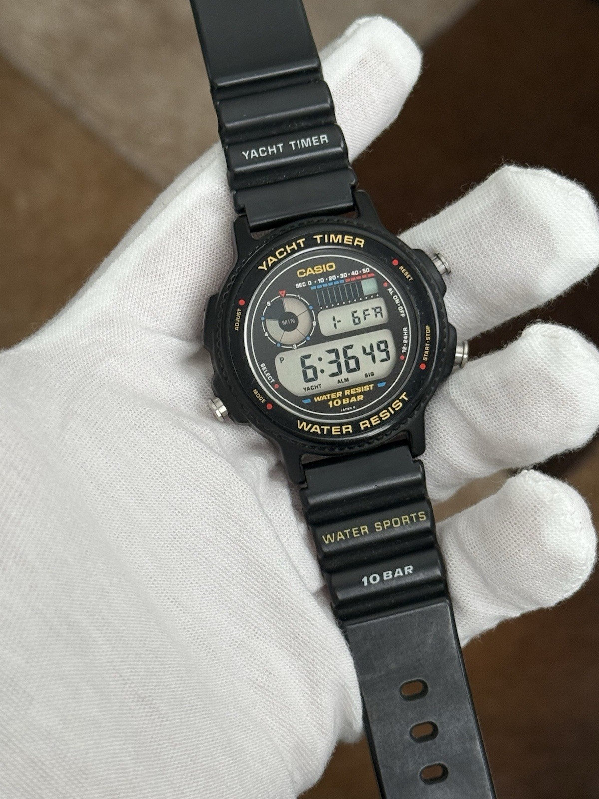 NOS Rare Vintage Casio Yacht Timer TRW-31 Men’s Digital Sports Watch JDM 1980s