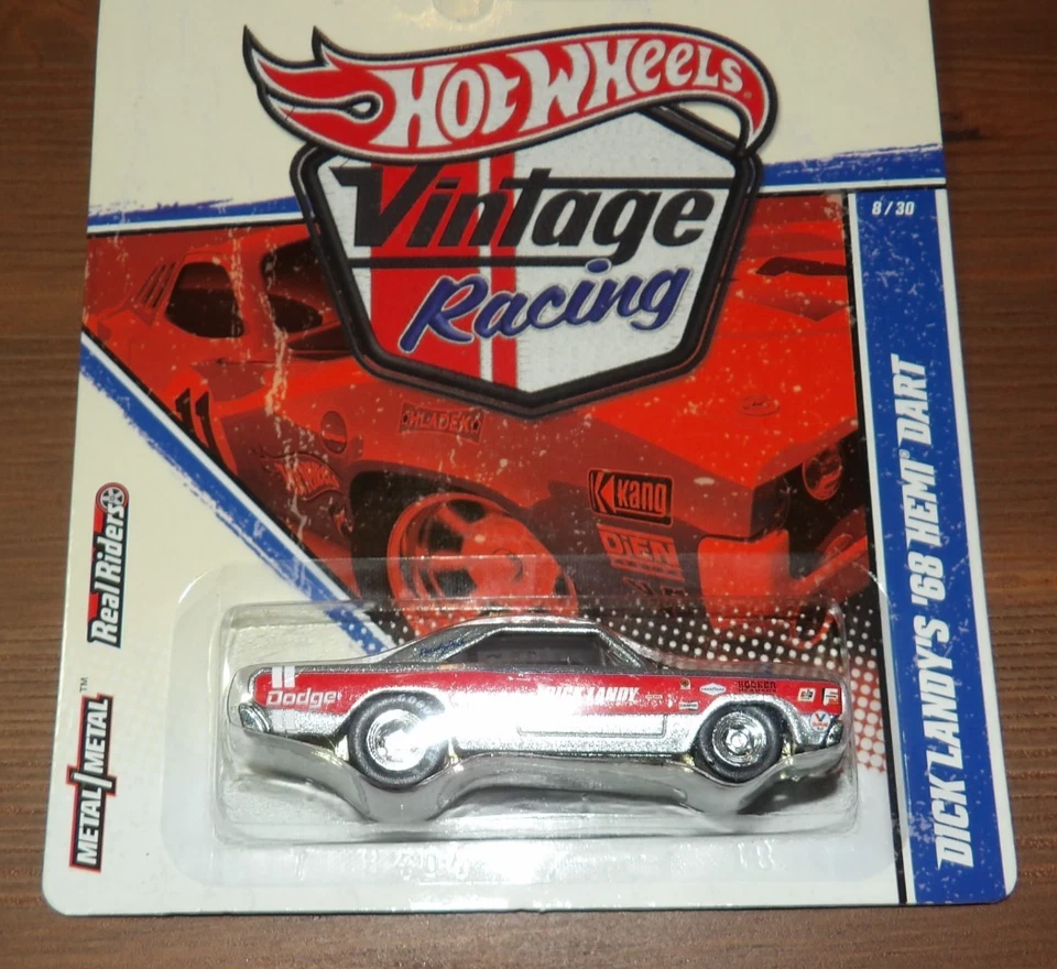 Hot Wheels Vintage Racing 2011 - Dick Landy's '68 HEMI Dart Foto 2 de 3