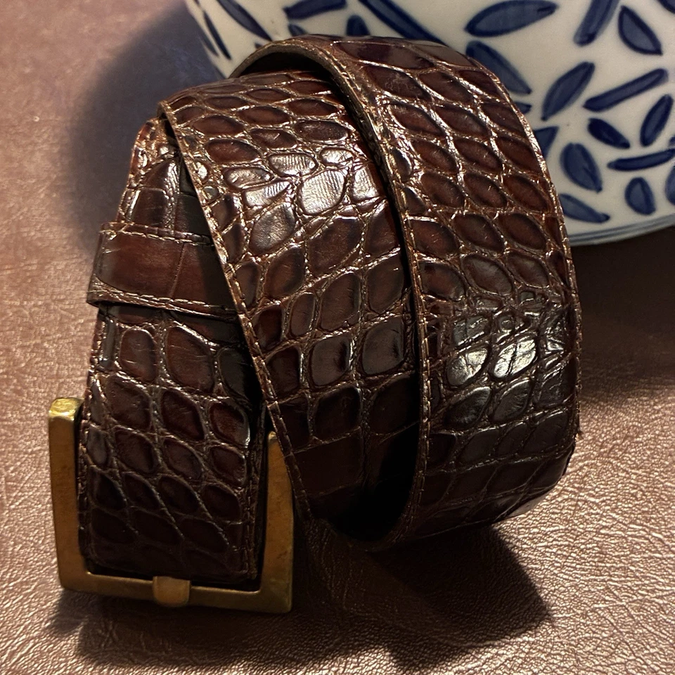 johnny farah Embossed belt - Image 3 of 4