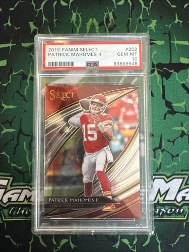 2019 Panini Select - Field Level Patrick Mahomes II #202 Base PSA 10