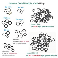 Dental Coupler Seal O Rings For Kavo SIRONA Bein-Air NSK Coupling Anti-Oil