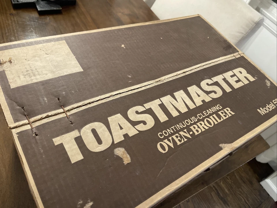 Horno de limpieza continua Toastmaster de colección asador 5241 sellado de fábrica años 80 Foto 2 de 4