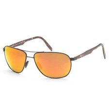 Maui Jim Men's Castles 62mm Black Polarized Sunglasses MJ0728S-004