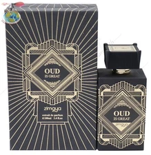 Oud Is Great Zimaya By Afnan 3.4oz Extrait De Parfum Spray Unisex New In Box