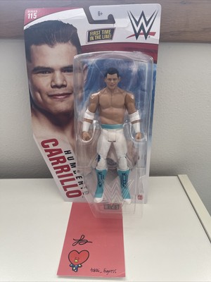 WWE / WWF RARE HUMBERTO CARRILLO CHASE VARIANT BASIC SERIES 115 WRESTLING FIGURE | eBay
