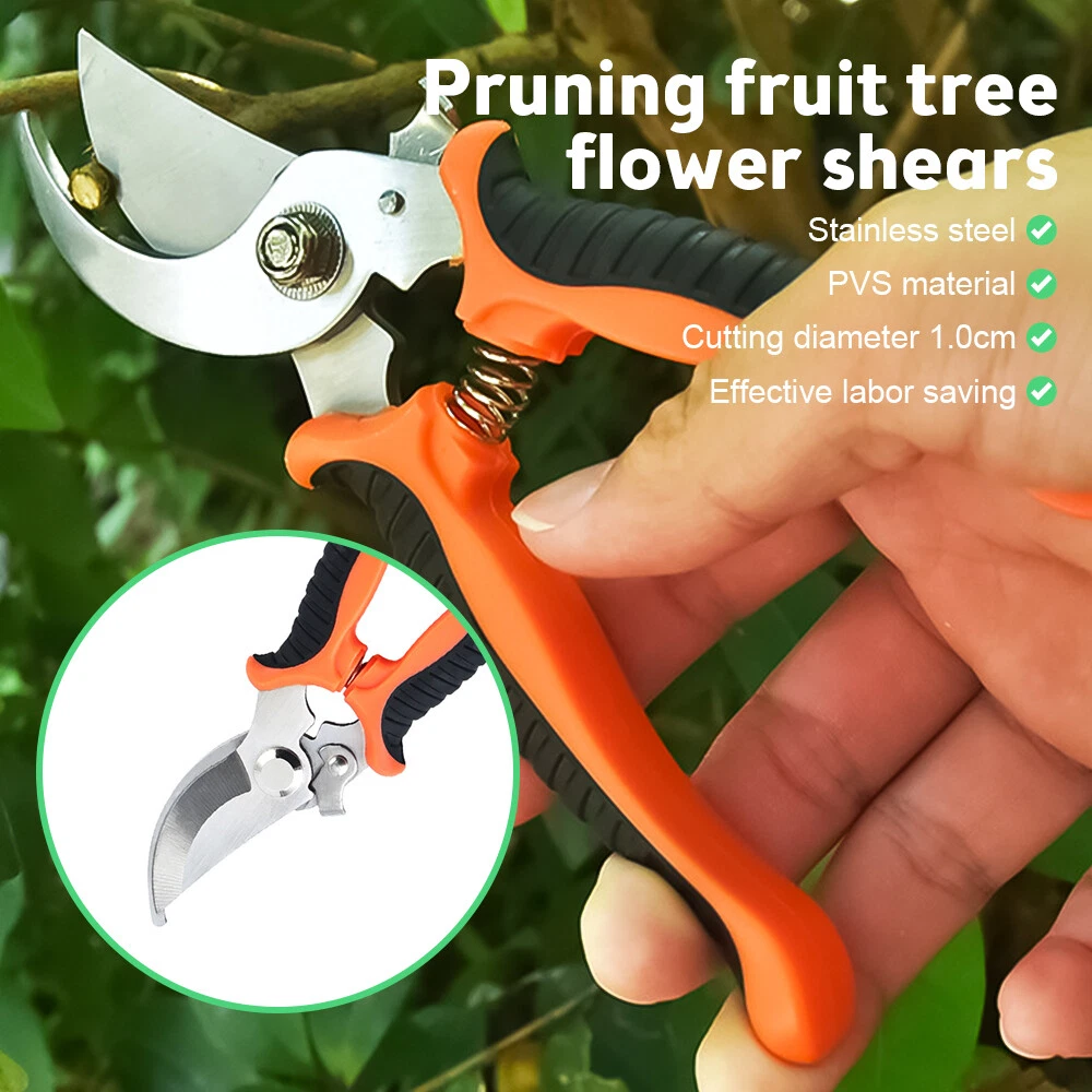 Aluminum Pruning Scissors Garden Shears Hand Tools Plant Flower Trimming Pruners