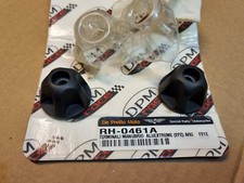 Terminali NERI manubrio da 22mm. De Pretto Moto. Honda Hornet 