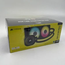 CORSAIR iCUE Link Titan 240 RX RGB Liquid CPU Cooler Black ‎CW-9061016-WW