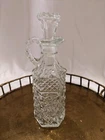 Vintage Wexford Anchor Hocking Clear Glass Oil/Vinegar Cruet 8 Inch