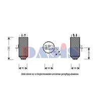 Trockner Klimaanlage Aluminium Passend FüR Bmw 5Er Touring 530D 525Tds