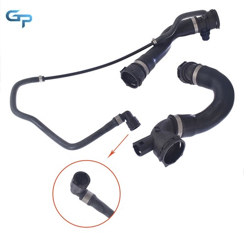 For BMW 325i 328i 330i Lower Upper Radiator Coolant Hose + Vent Line Hose Set - Picture 2 of 9