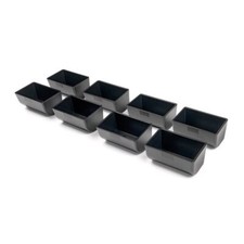 Set di 8 vaschette per monete Safescan 4141 CC nero 132-0497
