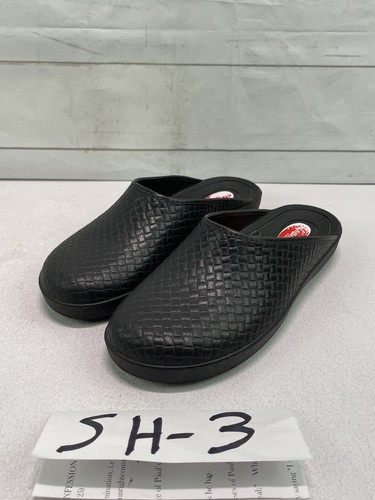 OKABASHI Womens Size M Slip On Black Clog Garden Mule Shoes Made in USA |  eBay