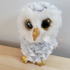 Ty Beanie Boos - OWLETTE the Owl 6 Inch NEW - MINT with MINT TAGS