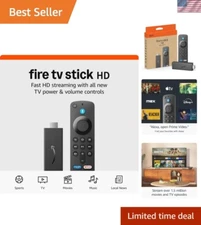 Full HD Streaming Stick: Connect & Control Live TV with Alexa Voice Remote