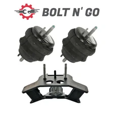 3PCS Front Engine Motor & Trans Mount Fits Cadillac CTS 2004-2007 2.8L, 3.6L