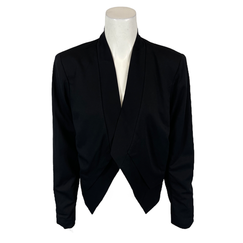 Elizabeth & Clarke Women's Ponte Knit Blazer with StainTech Top Black