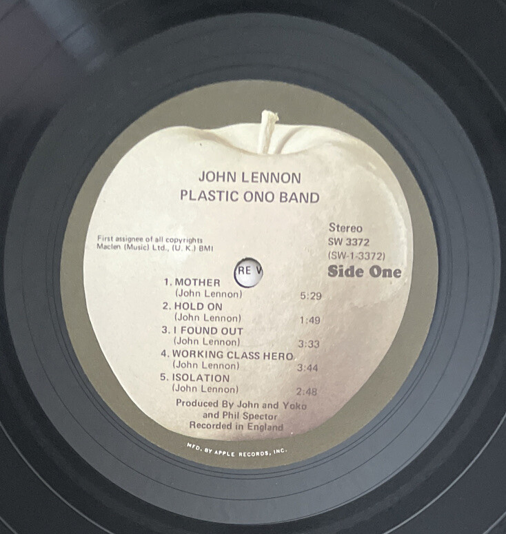 独LP John Lennon Plastic Ono Band (180g) Universal 未開封 /00280 独LP John Lennon Plastic Ono Band (180g) Universal 未開封