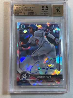 2018 Bowman Cristian Pache Auto RC