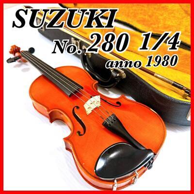 Suzuki No. 280 1/4 Vintage Violin 1980 Sugito, Collector's Suzuki No. 280 1/4 Vintage Violin 1980 Sugito, Collector's
