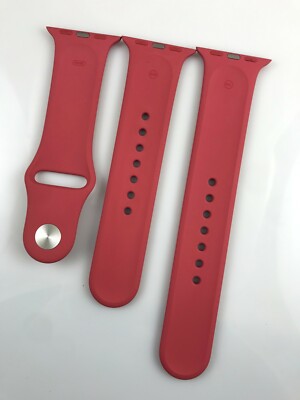 Original Apple watch Series 8 7 6 SE 5 4 3 2 Sport Band 38mm 40mm 41MM Camellia