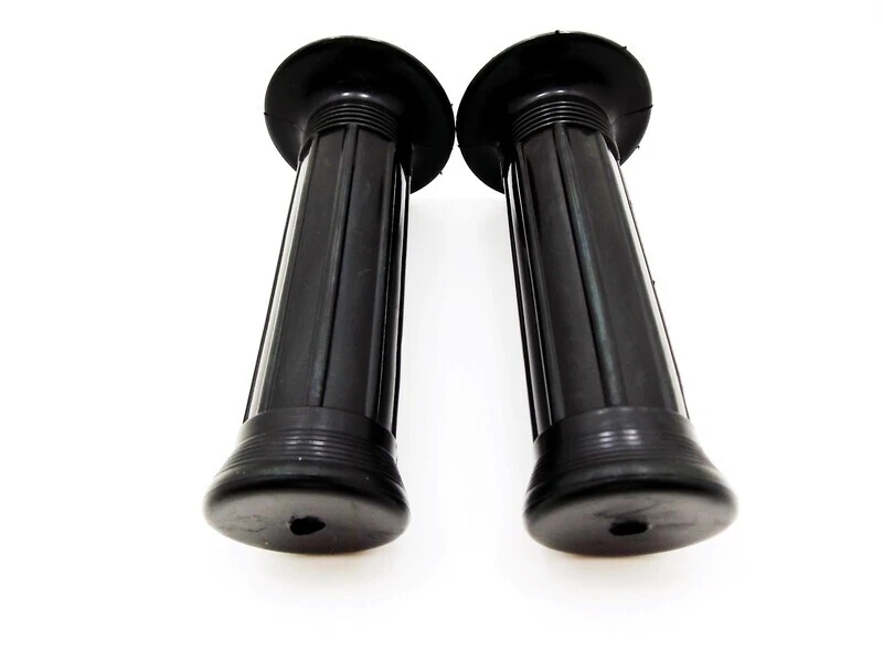 JUEGO DE EMPUÑADURAS DE MANILLAR IZQUIERDA DERECHA HONDA XR75 73-78 JBS NEGRO PAR Foto 3 de 4