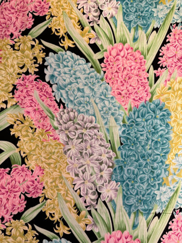 NEW! KAFFE FASSETT PHILIP JACOBS HYACINTHUS PJ123 CONTRAST FLORAL FABRIC HY - Picture 5 of 7