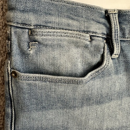 Frame Denim Le High Skinny Blue Jeans Women's Sz 27 4 Stretch Frayed Hem New NWT - Picture 7 of 12