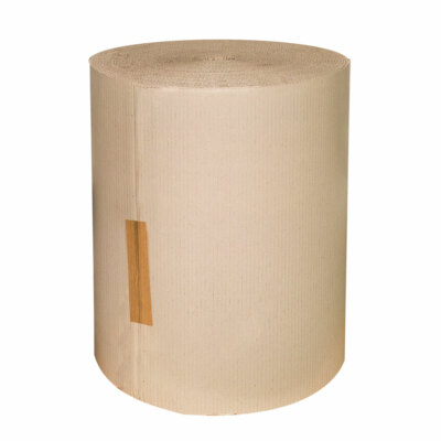 1 Rolle Wellpappe ''grau'' 100 cm breit / 70 lfd. Meter Verpackung Polstermaterial