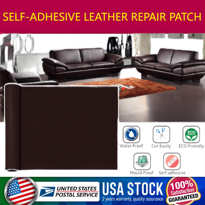 US Soft High quality Leather Repair Kit Self-Adhesive Patch on Sofa Clothing Car