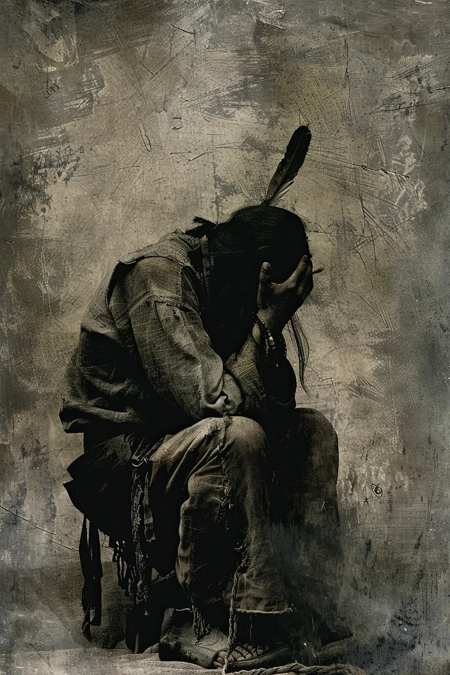 Индейский тонип ограниченный выпуск музейная серия C00195RP - Изображение 3 из 3