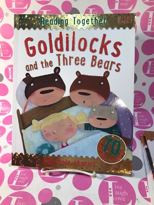 Goldilocks and the Three Bears (Fairytale Phonics ) Miles Kelly w/70 STICKERS!