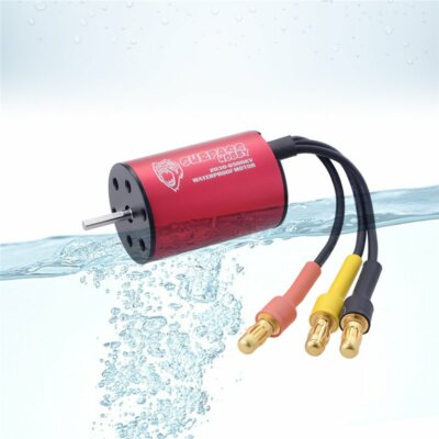 Surpass KK 2030 6500/7200/4200KV Waterproof Brushless Motor for 1/18 1/20 RC Car