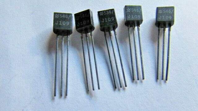J109 Genuine National JFET Transistor 25V N-Channel J109 Genuine National JFET Transistor 25V N-Channel