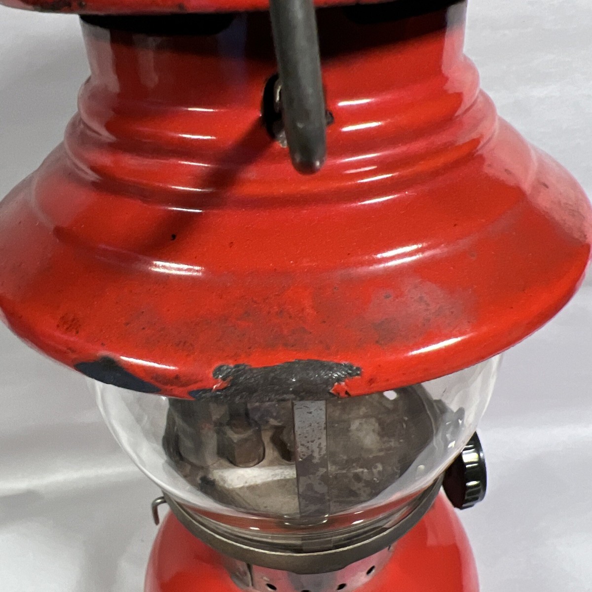 VINTAGE COLEMAN MODEL 200A LANTERN MADE 7/57 WITH PLASTIC VINTAGE COLEMAN MODEL 200A LANTERN MADE 7/57 WITH PLASTIC