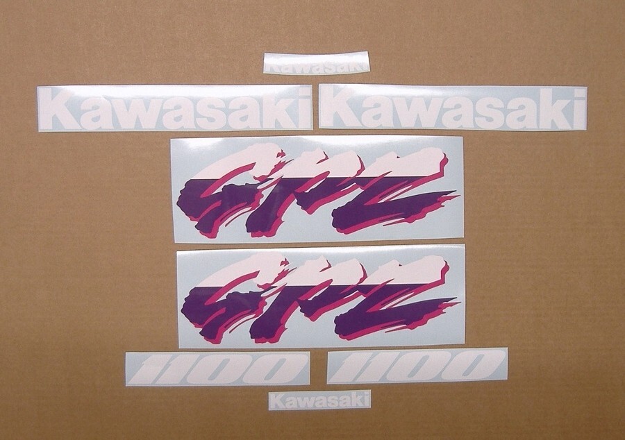 sticker shop様 Stickers for GPZ 1100 1997 restoration decals kit zx1100