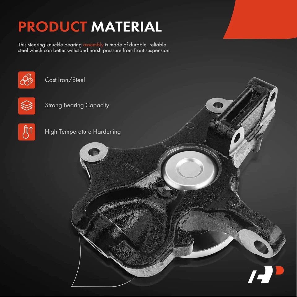 Conjunto de nudillo de dirección delantero derecho para Mercedes-Benz Sprinter 3500 2010-2017 tracción trasera Foto 4 de 4