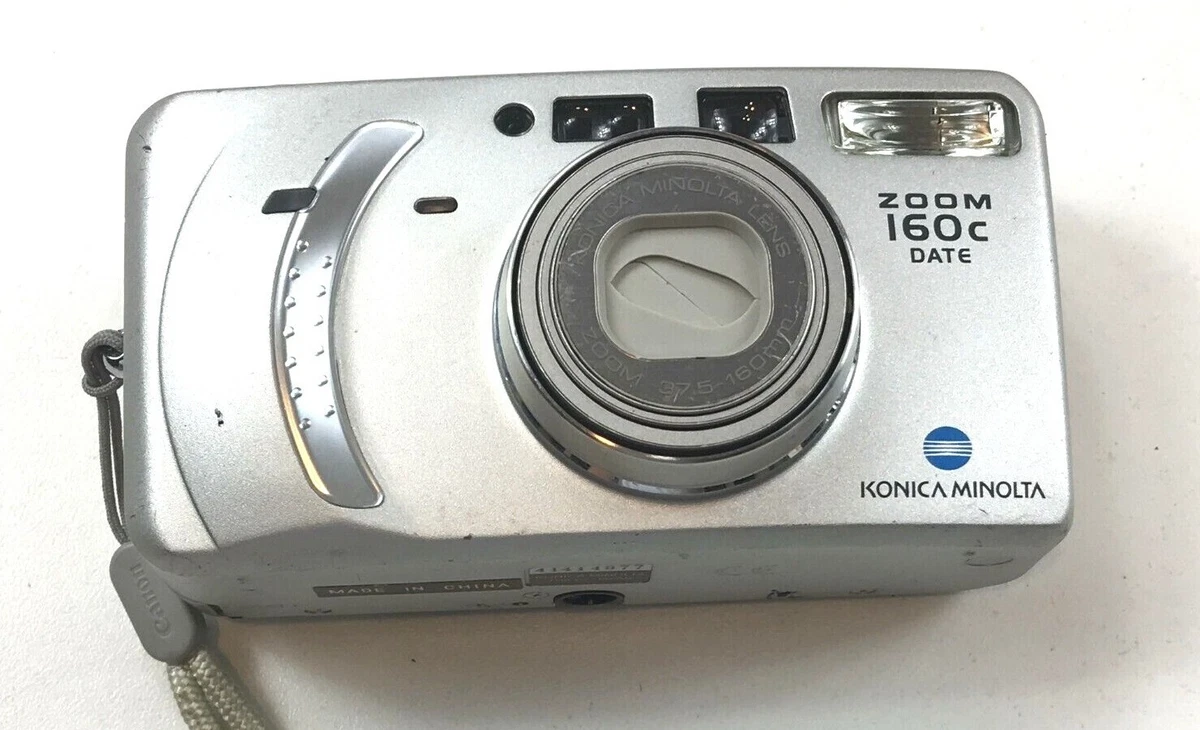 【動作確認済/完動品】Konica Minolta Zoom 160C KONICA MINOLTA ZOOM 160c DATE 動作確認済 極美品 - メルカリ