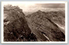 CO, Summit of Mt Evants, Real Photo, RPPC, Vintage Postcard
