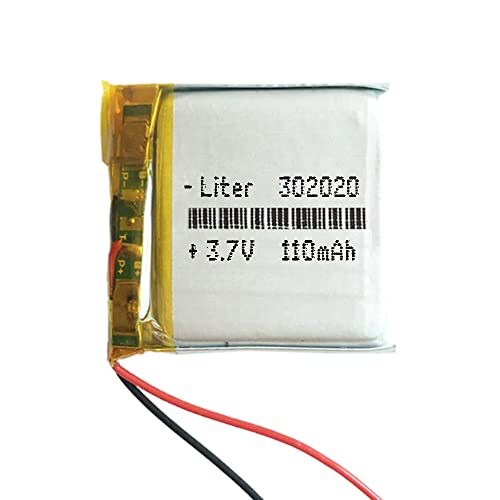 Batteria 302020 LiPo 3.7V 110mAh 0.407Wh 1S 5C Liter Energy Battery per (C3u)