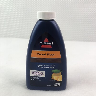 Bissell Wood Floor Cleaning Formula 8 Fl Oz Lemon Scent Pet & Family Safe Sealed