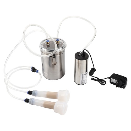 2L Goat Sheep Cow Milking Kit Portable Electric Milking Machine UK Plug Bst - Picture 6 of 22