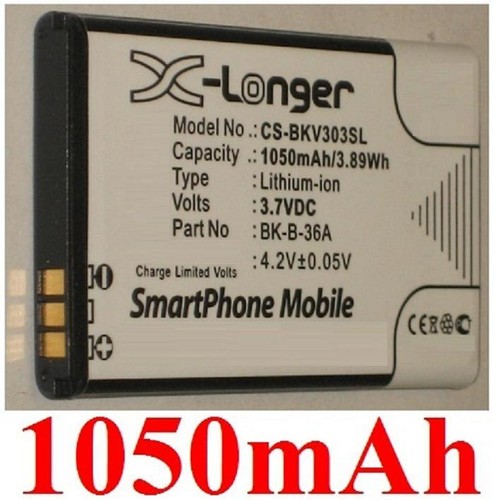 Li-Ion Batterie 1050Mah (3.7V) Pour Combiné Téléphonique Téléphone Fixe