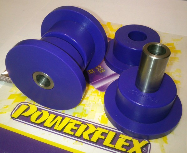 2X Pu-Buchsen Querlenker Lager Hinten Innen VA Opel Vectra B Powerflex PFF80-502-image