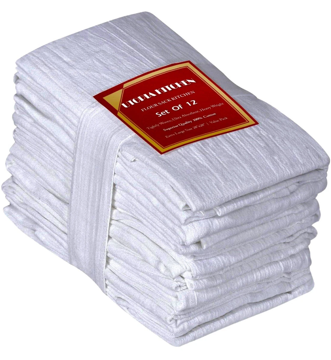 Dish towels flour sale sack