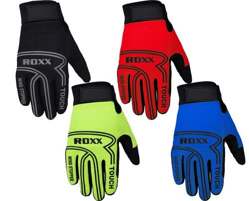 Guantes de ciclismo con dedos a prueba de viento gel acolchados MTB  Invierno Guantes De Pantalla Táctil | eBay