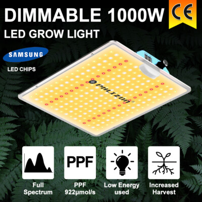 1000W LED Grow Light Full Spectrum Samsungled Hydroponic Indoor Plant Veg Flower