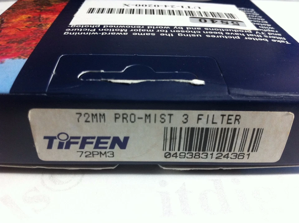 72mm TIFFEN 72PM3 Pro-Mist 3 Filter Lens Filter OEM Genuine USA 72 mm New - Image 4 of 4