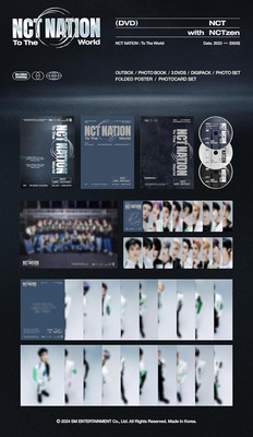 DVD 2023 NCT CONCERT - NCT NATION: To The World in INCHEON (DVD